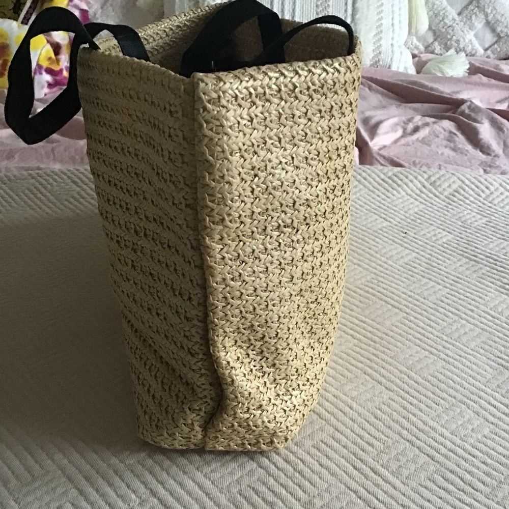 Prada Raffia Small Handbag , Color Tan - Picture 5 of 6